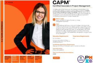 Project Management Institute CAPM Spotlight PMI Certifications